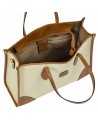 Bric's - Opera Bag Embossed Fabric Shopper, Size M, Florence