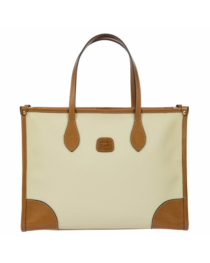 Bric's - Opera Bag Embossed Fabric Shopper, Size M, Florence