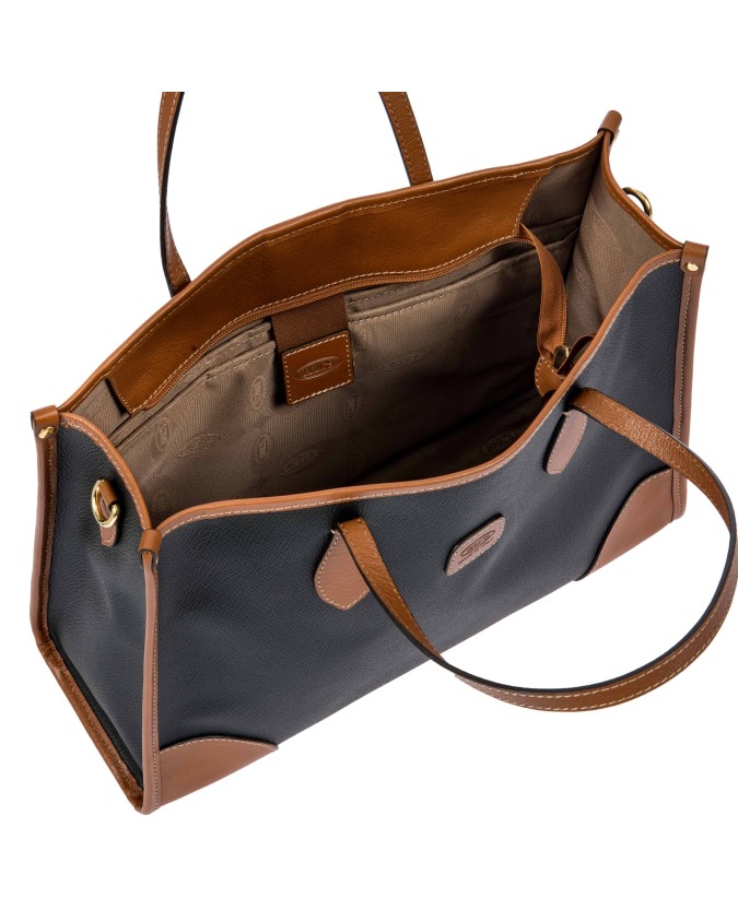Bric's - Shopper-Tasche aus geprägtem Stoff Opera Bag, Größe M