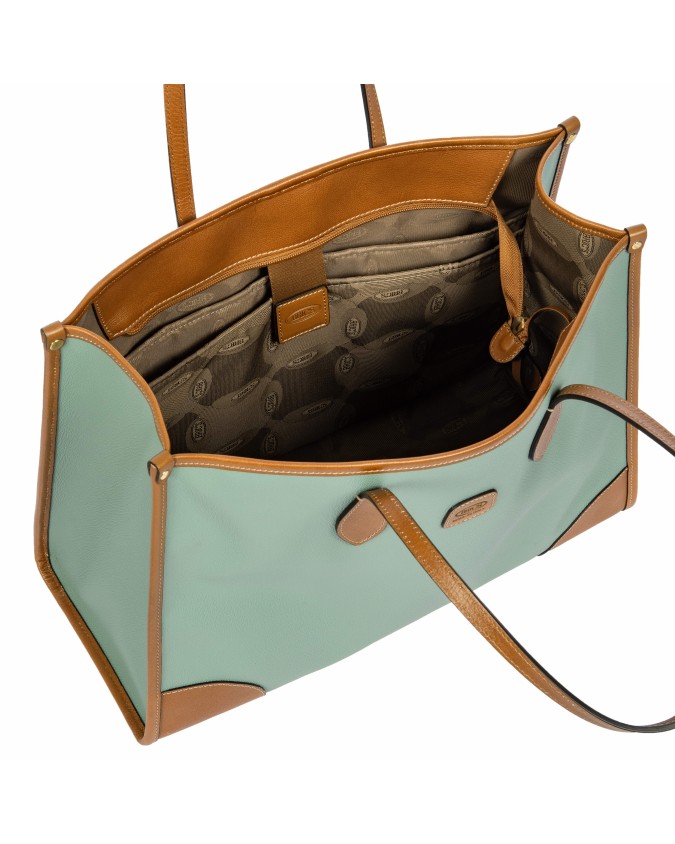 Bric's - Opera Bag Large Size, Embossed Fabric Shopper, Florence