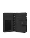 Piquadro - Muse Women's Leather Wallet with Zipper - Black