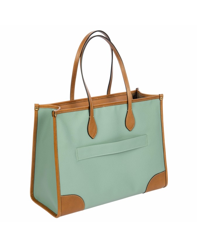 Bric's - Opera Bag Large Size, Embossed Fabric Shopper, Florence