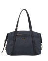 Ynot - Boston Bag Shoulder Bag in Logoed Fabric and Faux