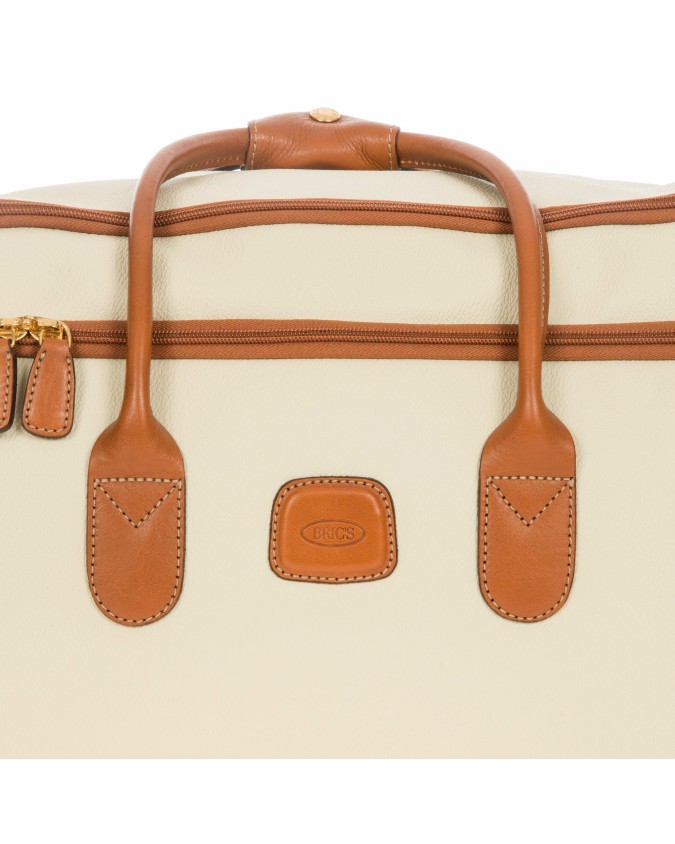Bric's - Handgepäcktasche mit Rollen aus geprägten Stoff Firenze