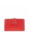 PIQUADRO - Port.glio donna,porta monete,cart credito in pelle -