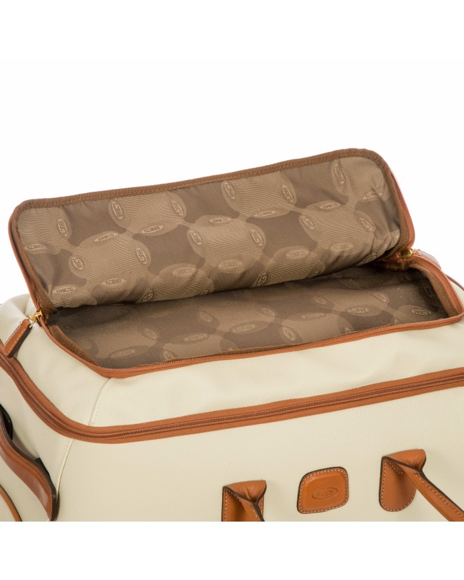 Bric's - Handgepäcktasche mit Rollen aus geprägten Stoff Firenze