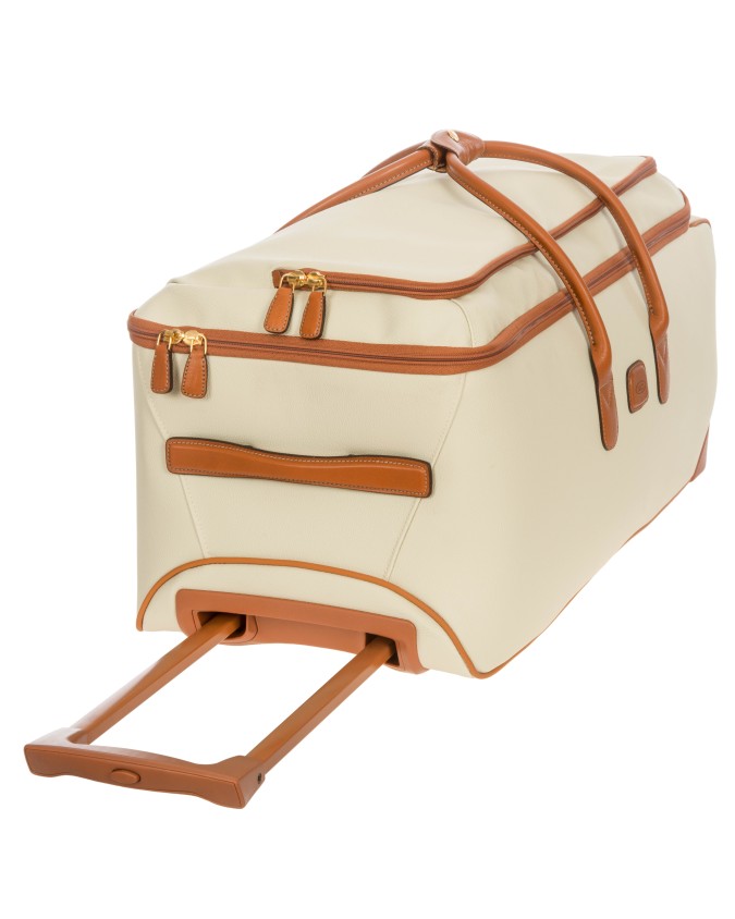 Bric's - Size M Wheeled Travel Bag in "Firenze" Embossed Fabric