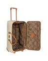 Bric's - Size M Wheeled Travel Bag in "Firenze" Embossed Fabric