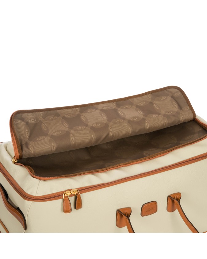 Bric's - Reisetasche mit Rollen, Größe M, aus geprägten