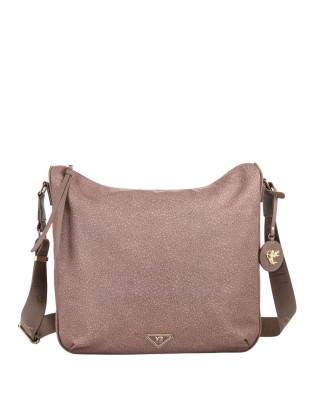 Ynot – Hobo-Tasche aus Stoff und Kunstleder, Größe L, mit...