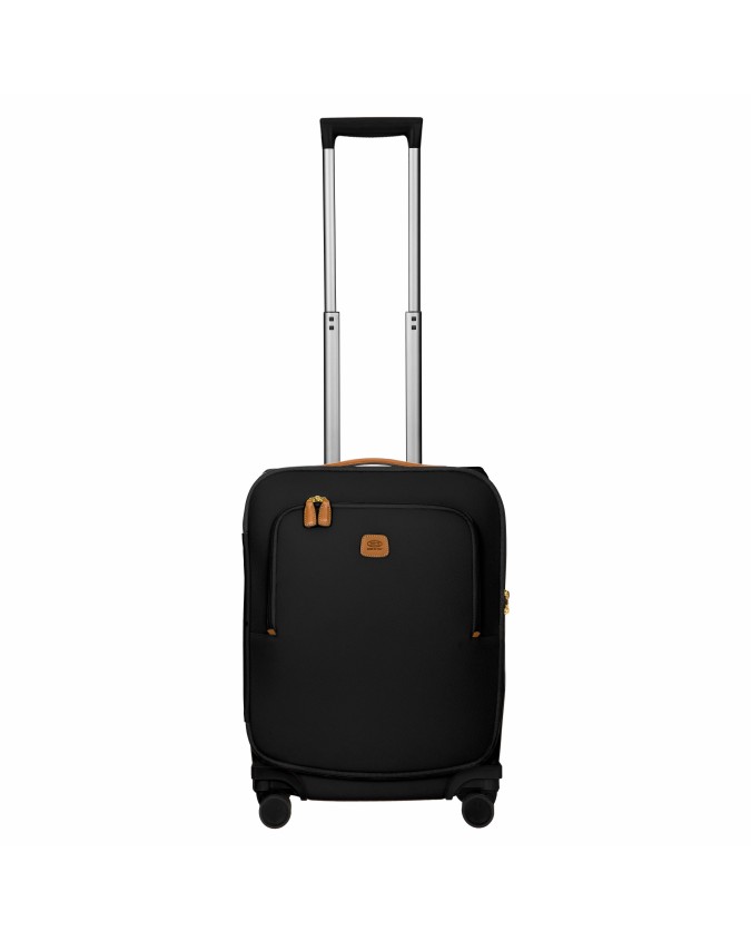 Bric's - Kabinen-Trolley mit Laptopfach aus geprägtem Stoff