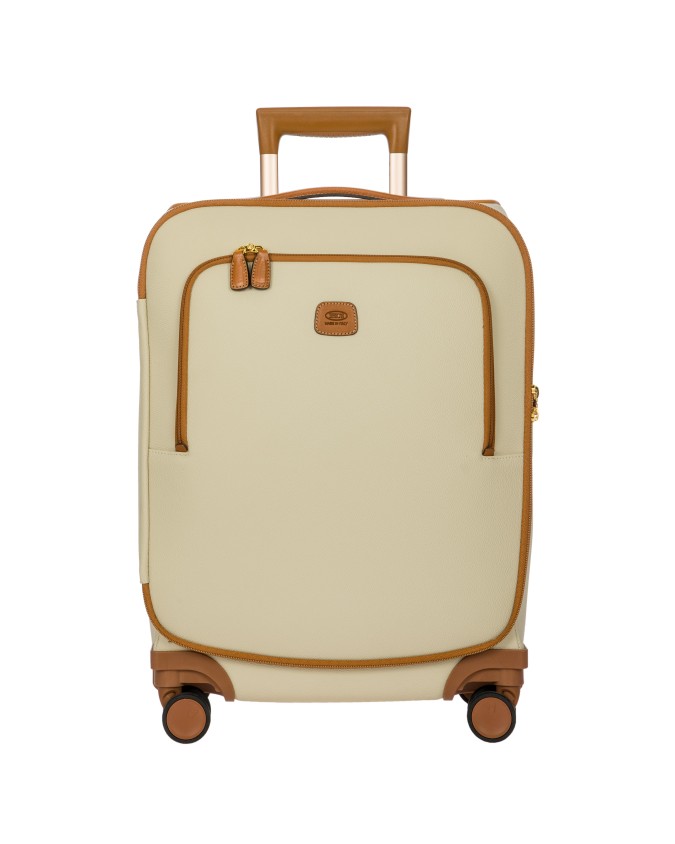 Bric's - Cabin Trolley with Laptop Pocket in Embossed Fabric