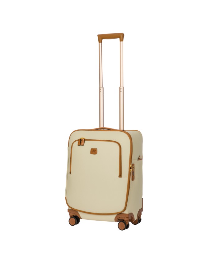 Bric's - Cabin Trolley with Laptop Pocket in Embossed Fabric