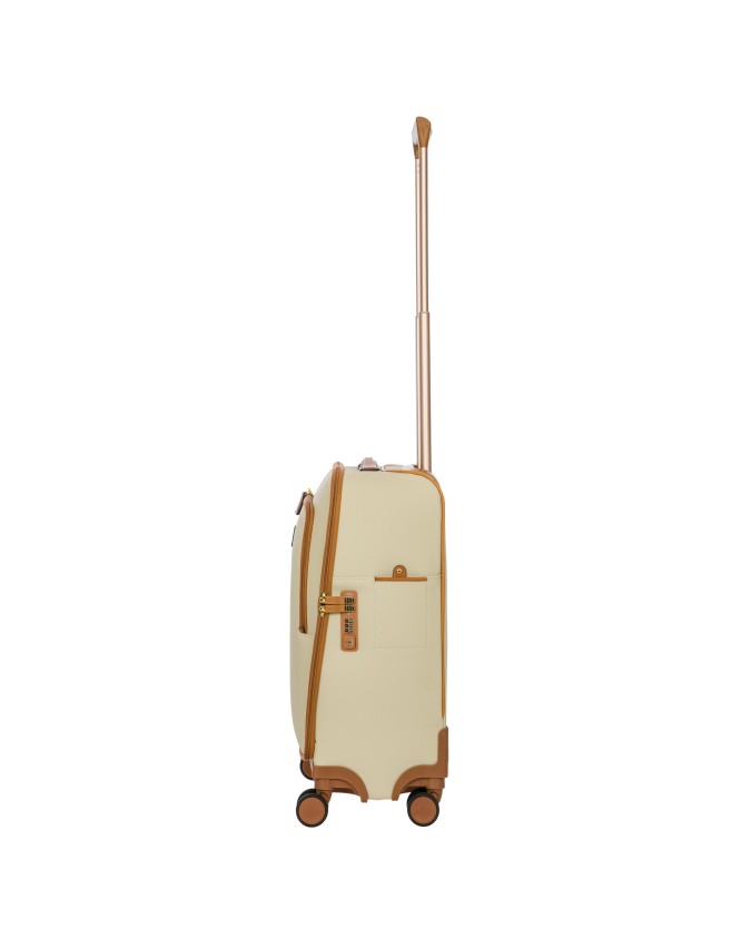 Bric's - Kabinen-Trolley mit Laptopfach aus geprägtem Stoff