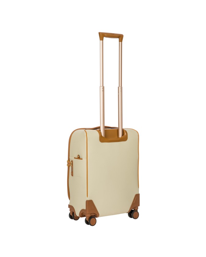 Bric's - Kabinen-Trolley mit Laptopfach aus geprägtem Stoff