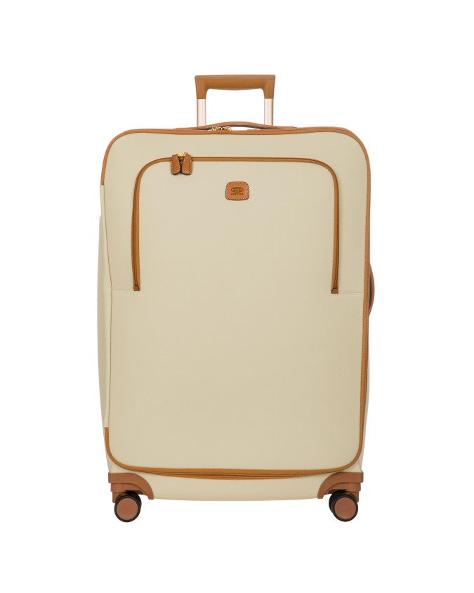 Bric's - Mittlerer Trolley aus geprägtem Stoff, Modell 4R, 70