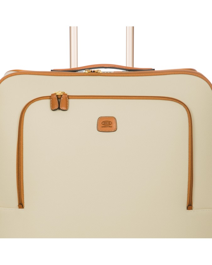 Bric's - Mittlerer Trolley aus geprägtem Stoff, Modell 4R, 70