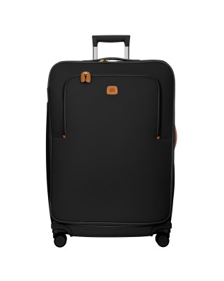 Bric's - Medium Embossed Fabric Trolley 4R 70 cm Florence