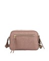 Ynot – Umhängetasche Camera Bag, Größe M, aus Stoff mit Logo und Kunstleder, mit Fronttasche Cloud