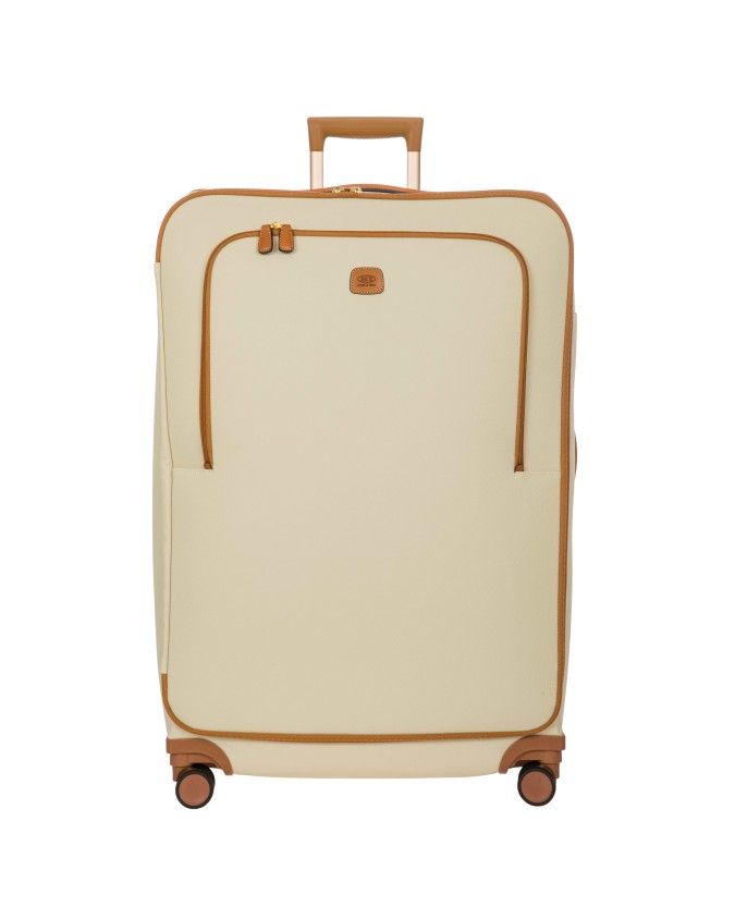 Bric's - Large 4R 80 cm Florence Embossed Fabric Trolley