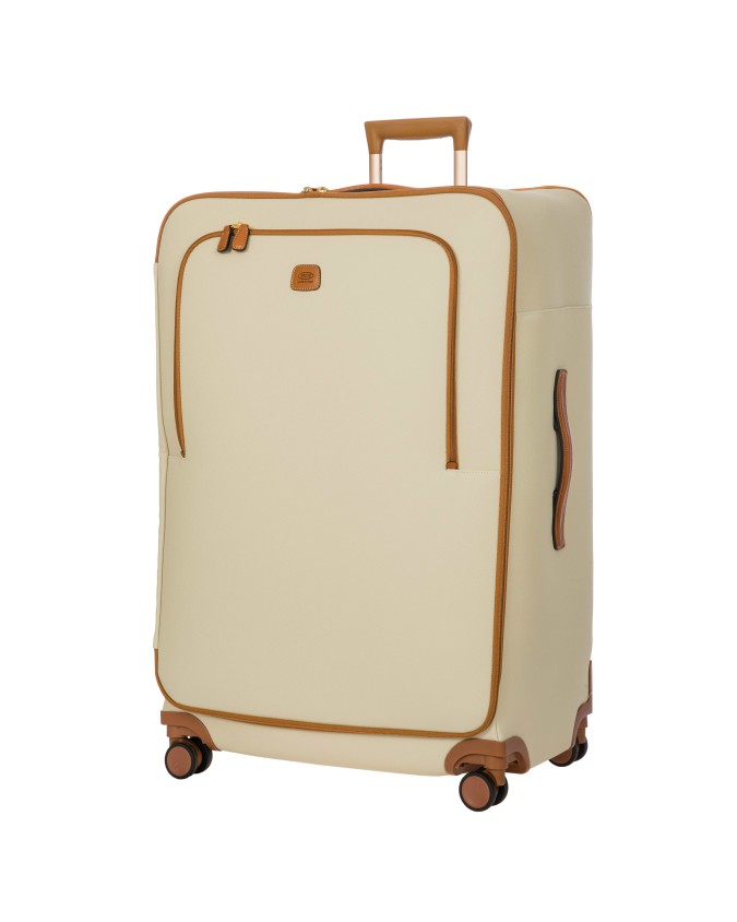 Bric's - Großer Trolley aus geprägtem Stoff, Modell 4R, 80 cm