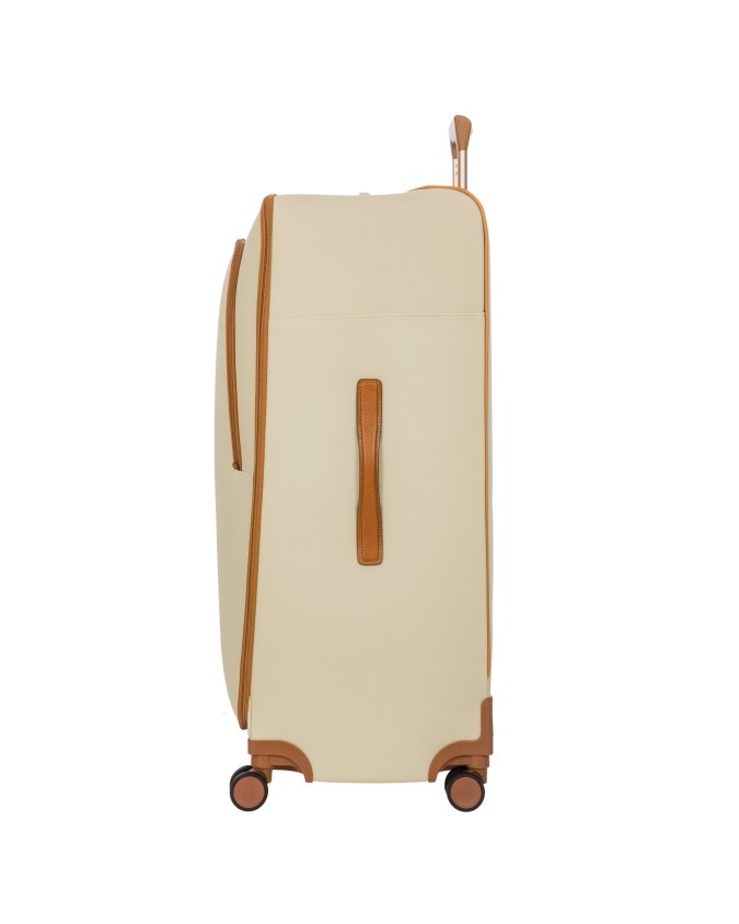 Bric's - Large 4R 80 cm Florence Embossed Fabric Trolley
