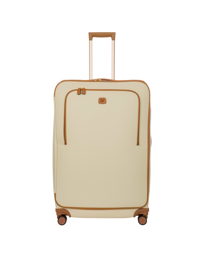 Bric's - Large 4R 80 cm Florence Embossed Fabric Trolley