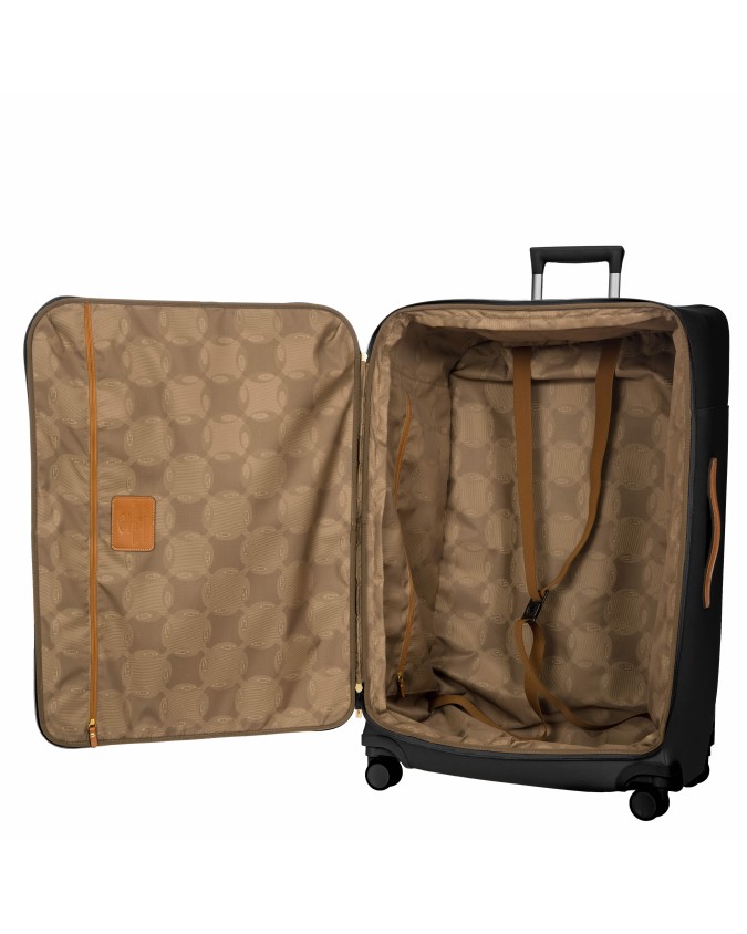 Bric's - Large 4R 80 cm Florence Embossed Fabric Trolley