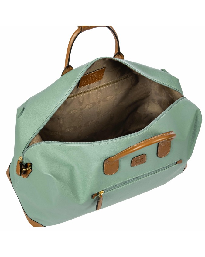 Bric's - Large Duffle Bag with Embossed "Firenze" Fabric