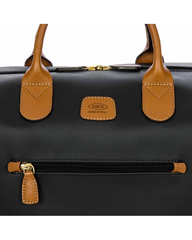 Bric's - Size M Duffle Bag with Embossed "Firenze" Fabric