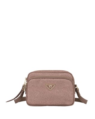  Ynot - Borsa a tracolla camera bag a due zip Tg. 