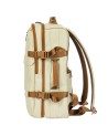 Bric's - "Firenze" Embossed Fabric Underseat Travel Backpack