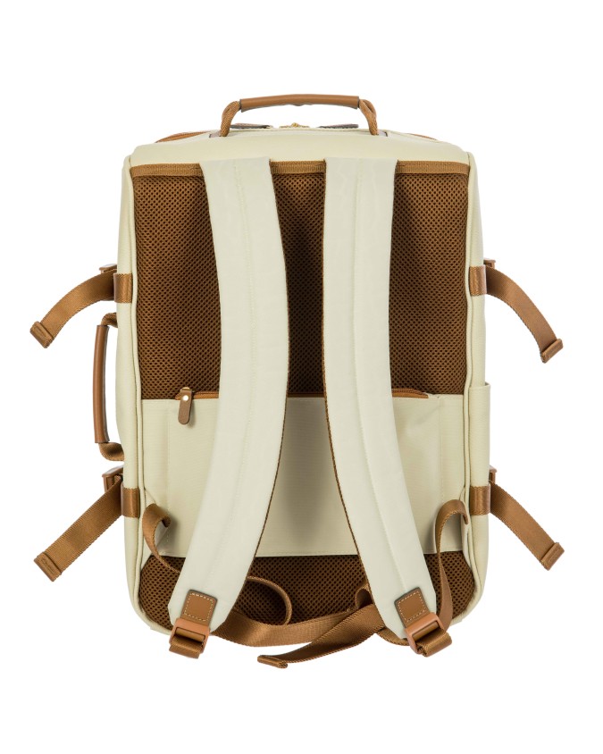Bric's - "Firenze" Embossed Fabric Underseat Travel Backpack