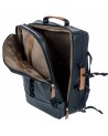 Bric's - Underseat-Reiserucksack aus geprägtem Stoff Firenze