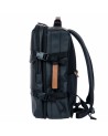Bric's - Underseat-Reiserucksack aus geprägtem Stoff Firenze