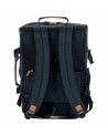 Bric's - "Firenze" Embossed Fabric Underseat Travel Backpack