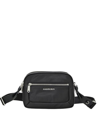  Mandarina Duck - Borsa Reporter con Doppio Comparto in Nylon