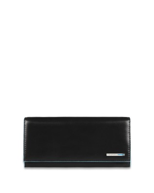 Portafogli Donna PIQUADRO - Portafoglio donna in pelle - Nero - 2