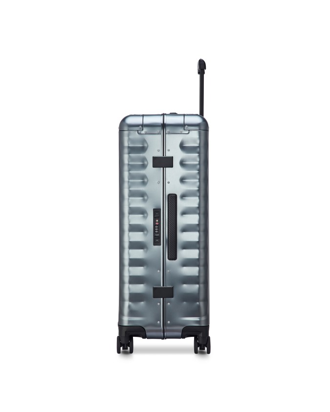 Roncato - Large 77.5 cm Aluminum 4-Wheel Trolley by Uno Al