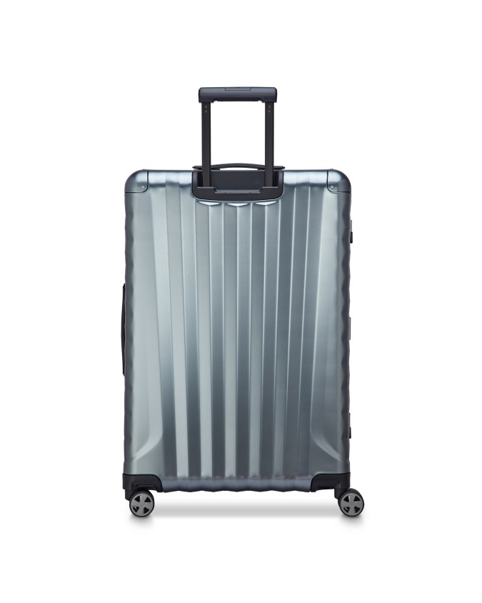 Roncato - Large 77.5 cm Aluminum 4-Wheel Trolley by Uno Al