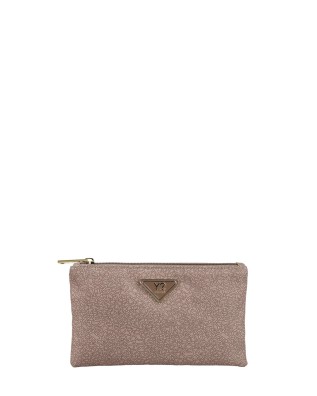  Ynot - Pochette bustina Tg. M in tessuto logato ed ecopelle