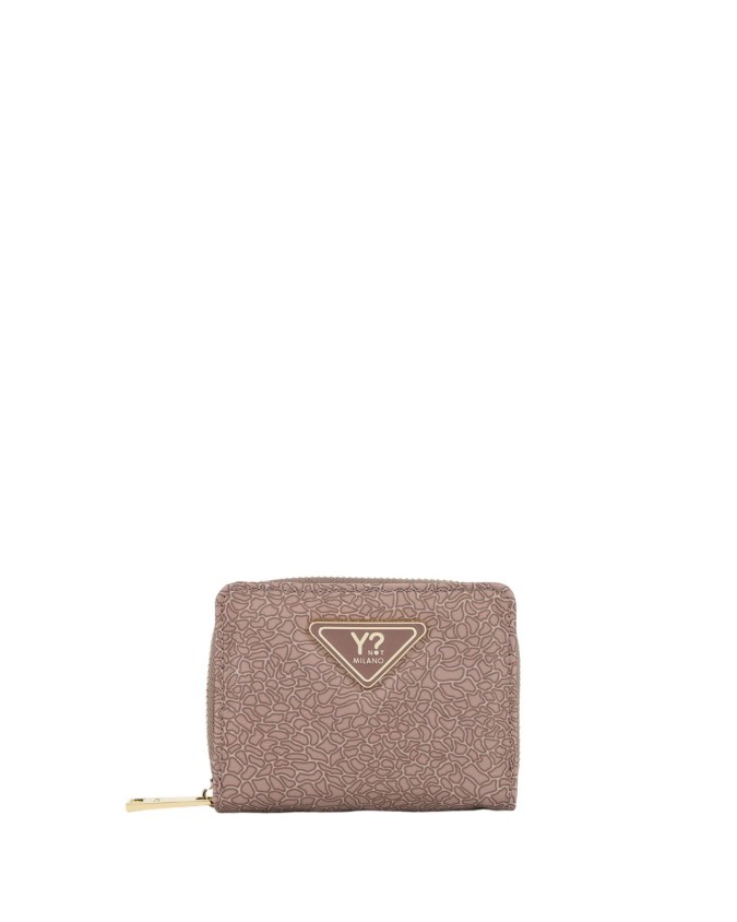 Ynot – Damenbrieftasche, Größe S, aus Stoff mit Logo und