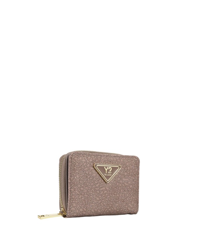 Ynot - Women's Wallet, Size S, in Logo Fabric and Cloud Faux