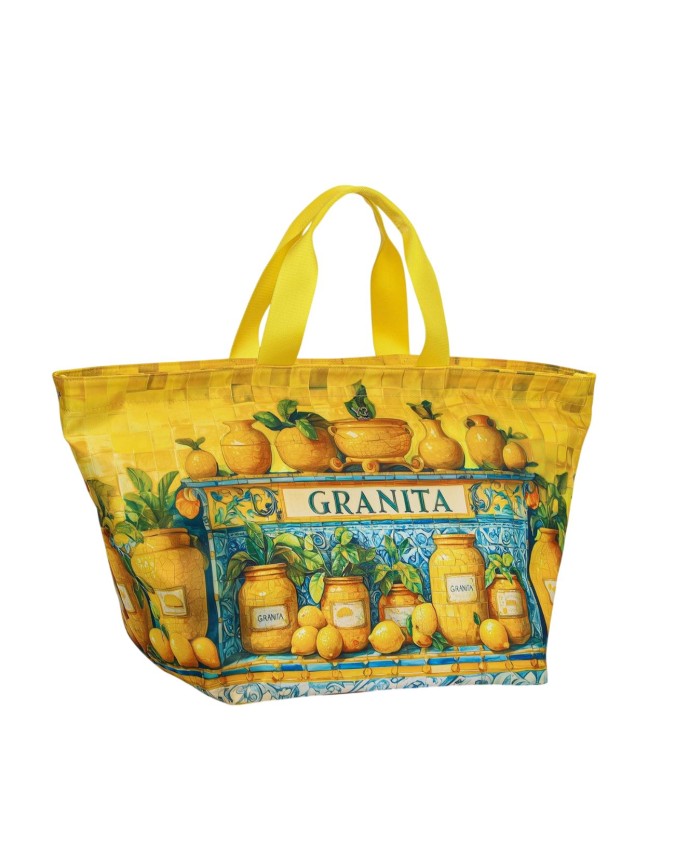 Ynot - Borsa Shopping Da Mare Donna in Nylon Lipari