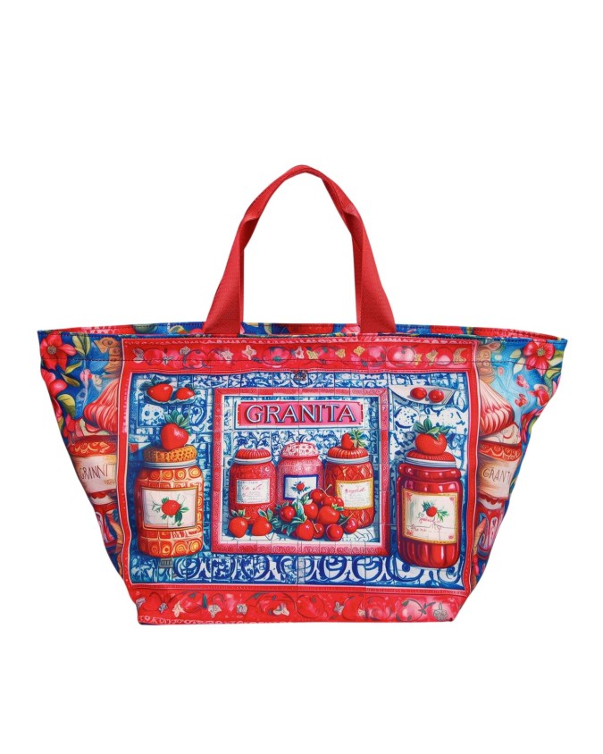 Ynot - Borsa Shopping Da Mare Donna in Nylon Lipari