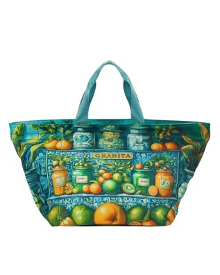 Ynot - Borsa Shopping Da Mare Donna in Nylon Lipari