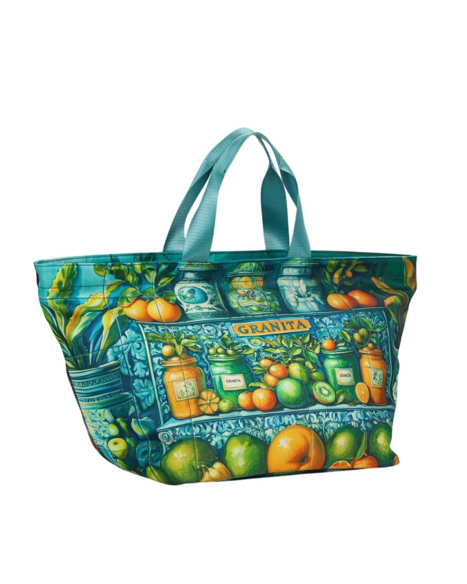 Ynot - Borsa Shopping Da Mare Donna in Nylon Lipari