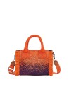 Ynot - Small nylon handbag with fringe and Macao nylon shoulder