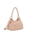 Ynot - Women's Hobo Bag with Braided Handle, Size M, in Malè