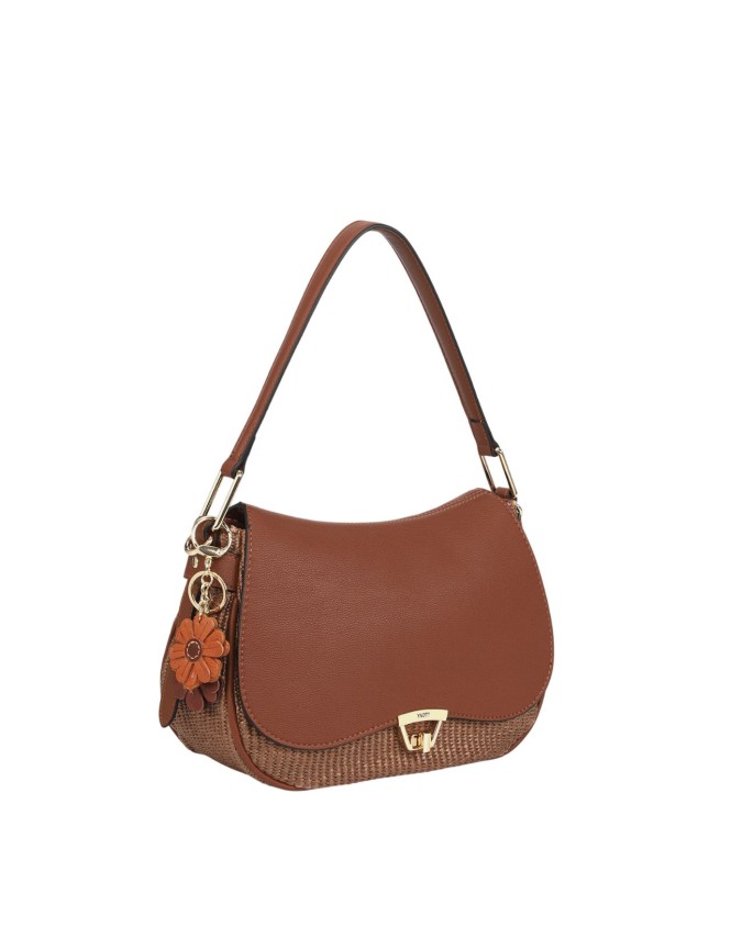 Ynot - Borsa a Spalla Donna con Patta Tg. 